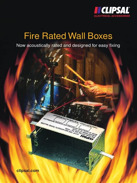 fire rated electrical box covers|fire rated wall box protection.